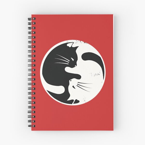 Item preview, Cat Yin Yang Balance Harmony Symbol Art designed and sold by Dmo3HarkoArt.