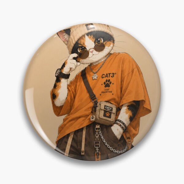 Item preview, Catrio NextGen Calico Cat Flexing Streetwear designed and sold by Mindworx21.