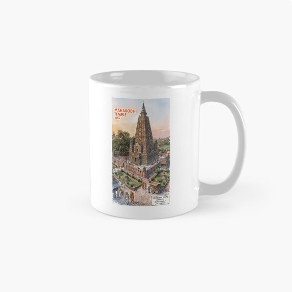 Item preview, Sacred Mahabodhi Temple Bodh Gaya India Architecture designed and sold by kunjaw.