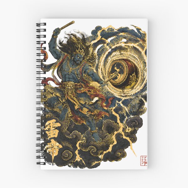 Item preview, Raijin – Storm Sovereign | Japanese Thunder God Art designed and sold by kaxymax.