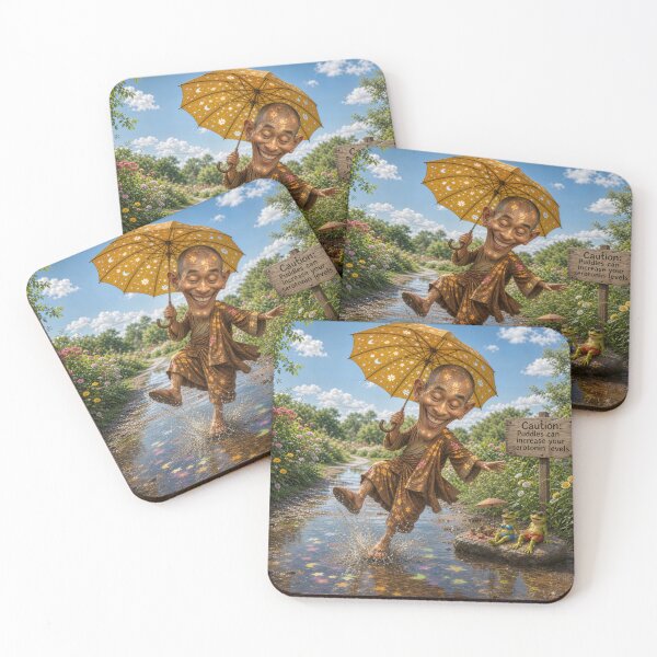 Item preview, Choose Happy The Serotonin Puddle Jump designed and sold by The Brother Wu Collection.