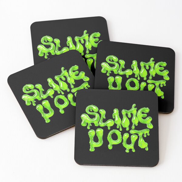 Item preview, Slime U Out - Dripping 3D Green Graffiti Effect designed and sold by ModdiesColors.
