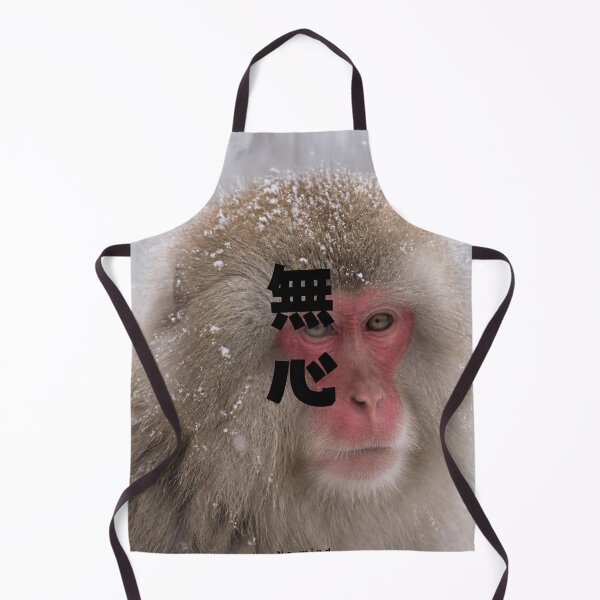 Item preview, Mushin - No Mind | Snow Monkey Winter Scene | Japanese Design designed and sold by JapanMemoir.