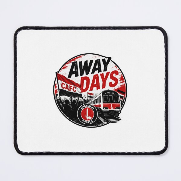Item preview, Charlton Athletic Away Fan Graphic designed and sold by FanFueledStickers.