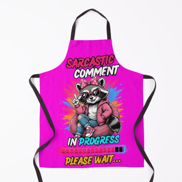 Item preview, Funny Sarcastic Raccoon for Women, Sassy Comment Loading designed and sold by Creative-Sanc.