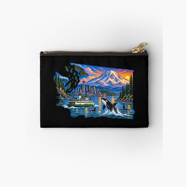 Item preview, Washington State PNW – Mount Rainier Ferry Orca Seattle designed and sold by getpressedshirt.