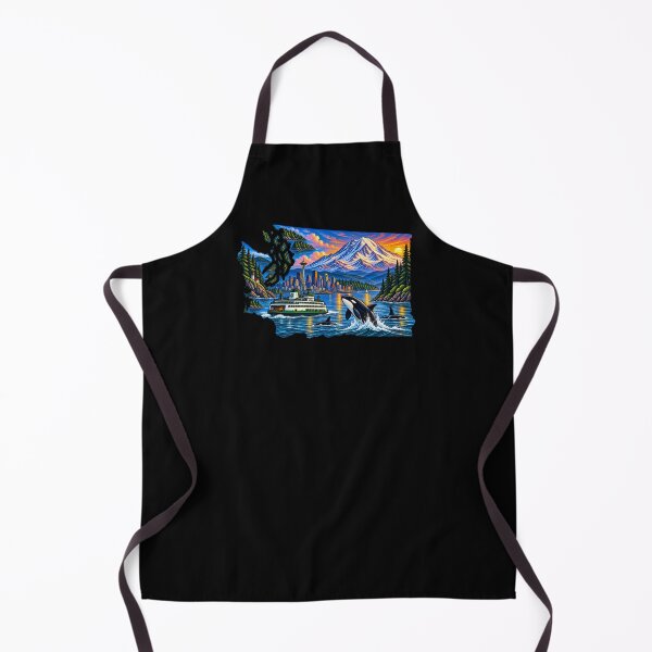 Item preview, Washington State PNW – Mount Rainier Ferry Orca Seattle designed and sold by getpressedshirt.