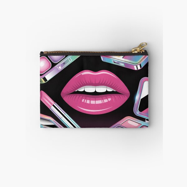 Item preview, Futuristic Beauty Tech Cyber Glam Y2K – Holographic Makeup & Glossy Lips Aesthetic designed and sold by Tamas Das.
