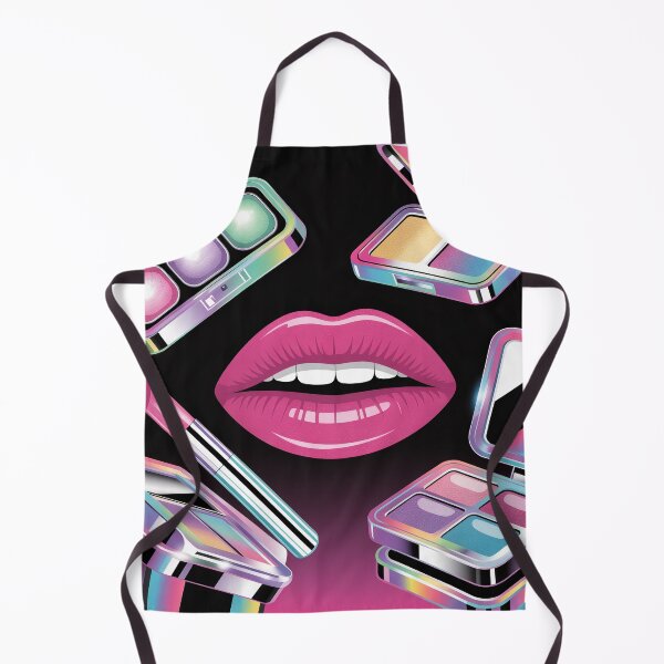 Item preview, Futuristic Beauty Tech Cyber Glam Y2K – Holographic Makeup & Glossy Lips Aesthetic designed and sold by Tamas Das.