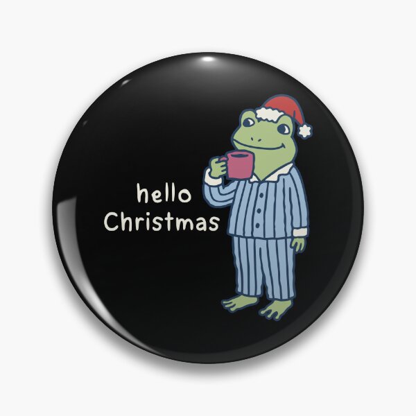 Item preview, Cozy Frog Hello Christmas Pajamas designed and sold by Steele-Art.