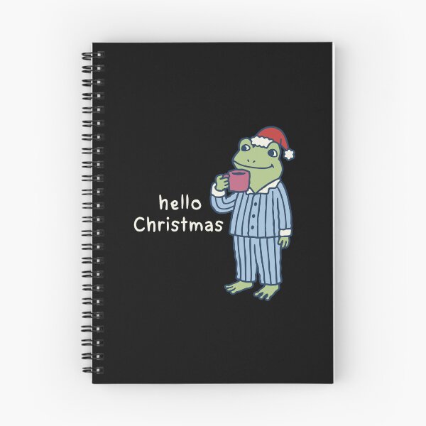 Item preview, Cozy Frog Hello Christmas Pajamas designed and sold by Steele-Art.