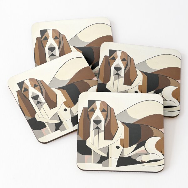 Item preview, cubist animal artwork designed and sold by forget45studio.