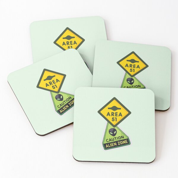 Item preview, Area 51 Caution Alien Zone designed and sold by FanFest.