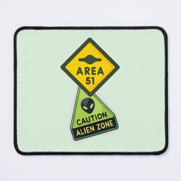 Item preview, Area 51 Caution Alien Zone designed and sold by FanFest.