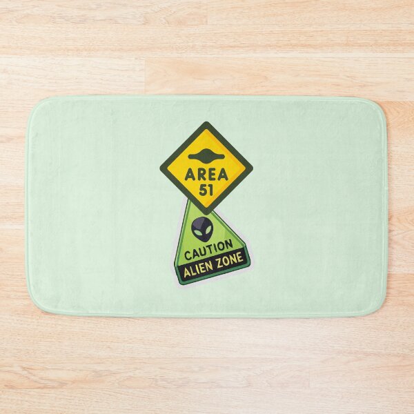 Item preview, Area 51 Caution Alien Zone designed and sold by FanFest.