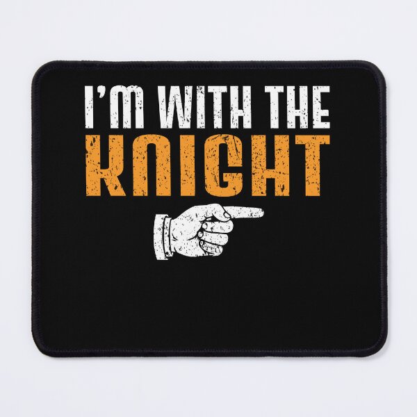 Item preview, I'm With The KNIGHT Matching Couple Halloween designed and sold by mdmahabubur.