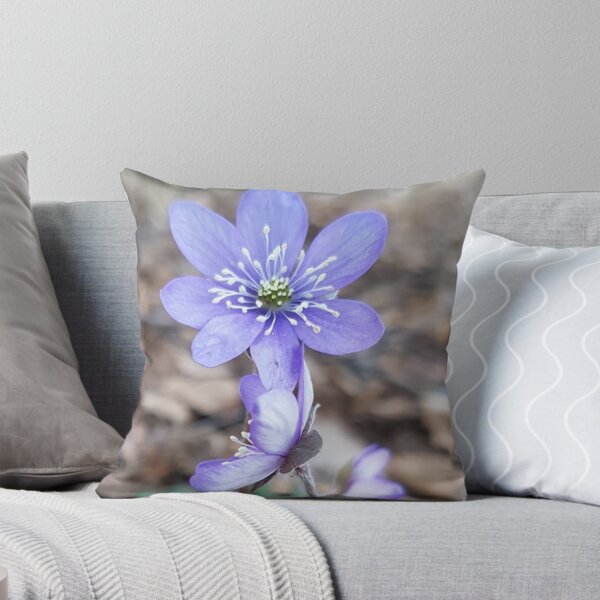 Item preview, Blue flower blooming in spring designed and sold by LinkFamilyStore.