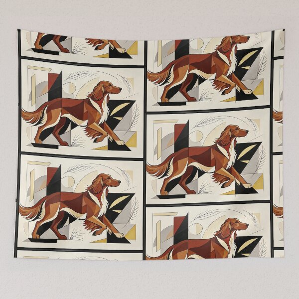 Item preview, cubist animal artwork designed and sold by forget45studio.