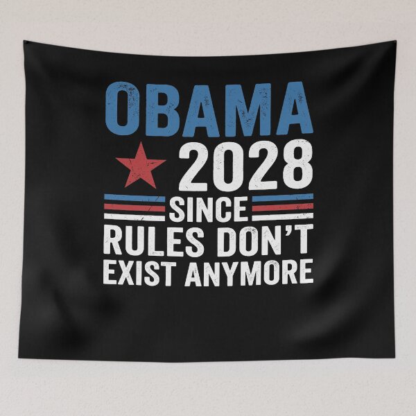 Item preview, Obama 2028 Since Rules Don't Exist Anymore  designed and sold by varioarts.