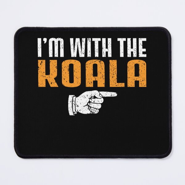 Item preview, I'm With The KOALA Matching Couple Halloween designed and sold by mdmahabubur.