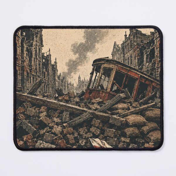 Item preview, Warsaw Uprising 1944 Vintage Barricade designed and sold by naturalsurvival.