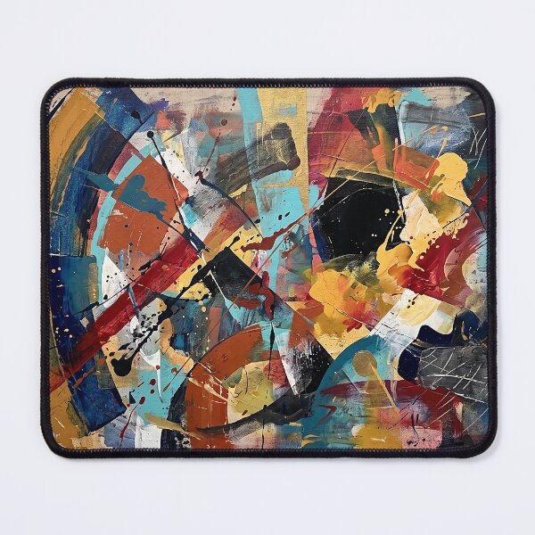 Item preview, Dynamic Rhythm - Modern Expressive Abstract Art designed and sold by ArtworkNorth.