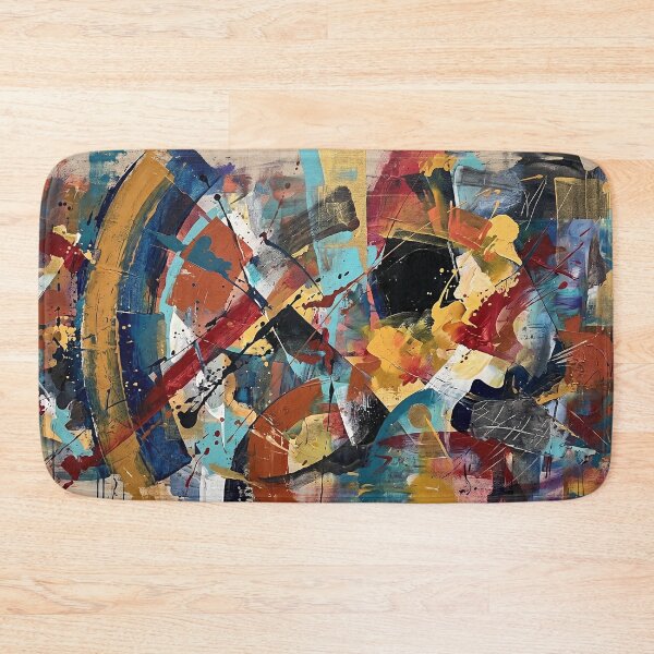 Item preview, Dynamic Rhythm - Modern Expressive Abstract Art designed and sold by ArtworkNorth.