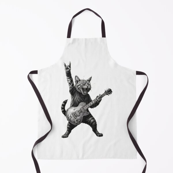Item preview, Rockstar Cat Electric Guitar Hand Gesture designed and sold by Dmo3HarkoArt.