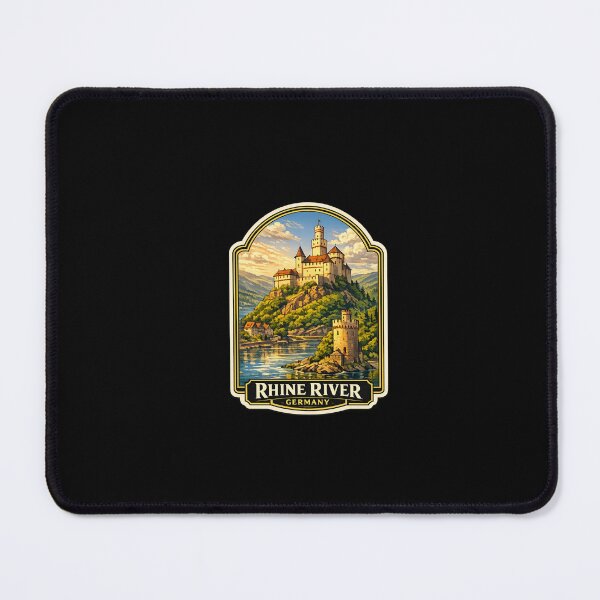 Item preview, Rhine River Germany designed and sold by TulipaGraphics.