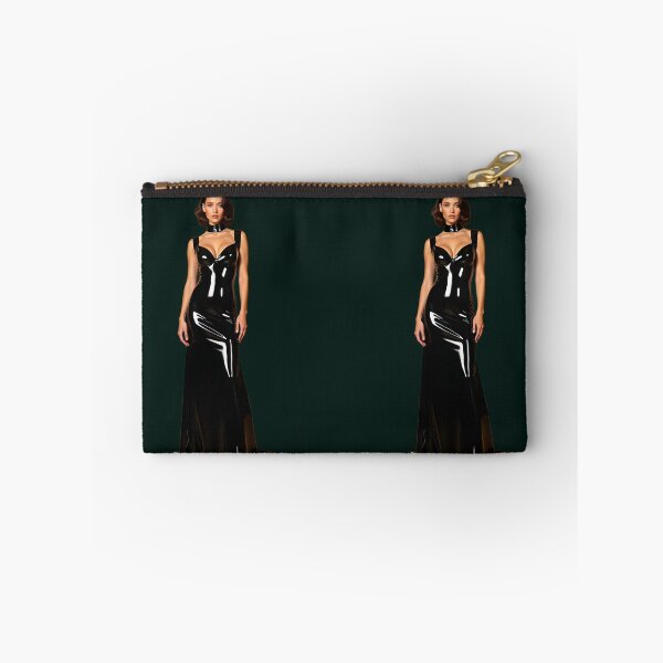 Item preview, Black Latex Dress – Gothic Glamour Fashion Sticker designed and sold by Magic-Reality.