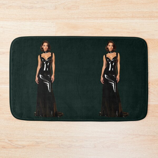 Item preview, Black Latex Dress – Gothic Glamour Fashion Sticker designed and sold by Magic-Reality.