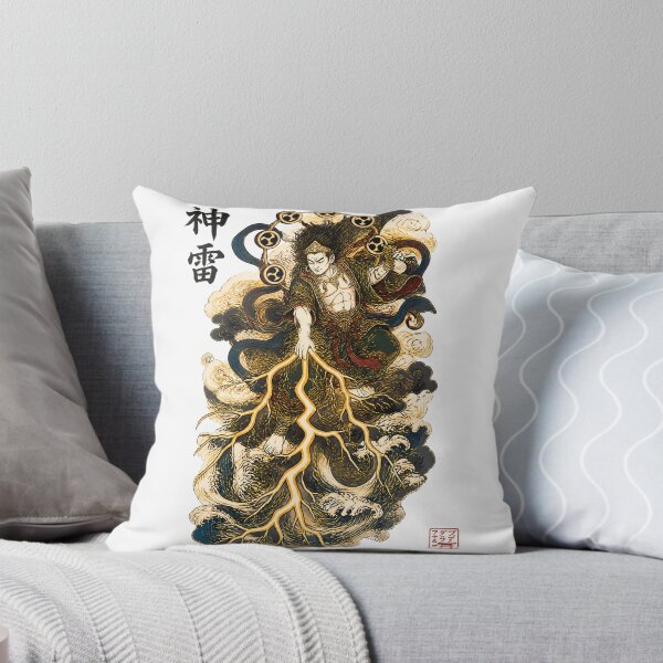 Item preview, Raijin – Heaven's Judgment | Japanese Thunder God Art designed and sold by kaxymax.