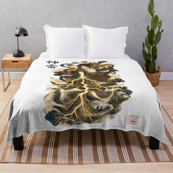 Item preview, Raijin – Heaven's Judgment | Japanese Thunder God Art designed and sold by kaxymax.