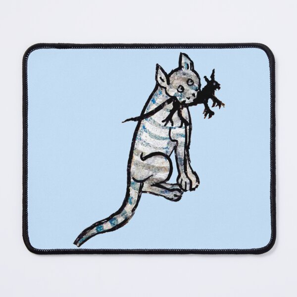 Item preview, Ugly medieval cat - Cat with rat designed and sold by Grey House.