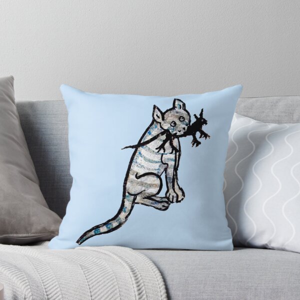 Item preview, Ugly medieval cat - Cat with rat designed and sold by Grey House.