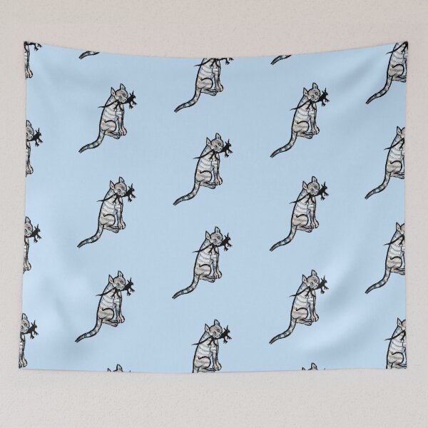 Item preview, Ugly medieval cat - Cat with rat designed and sold by Grey House.