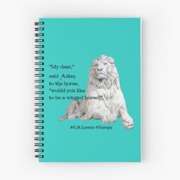 Item preview, "My dear," said Aslan to the Horse, "would you like to be a winged horse?" designed and sold by PariSeine.