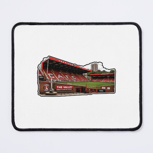 Item preview, Charlton Athletic Stadium Image and Graphic designed and sold by FanFueledStickers.