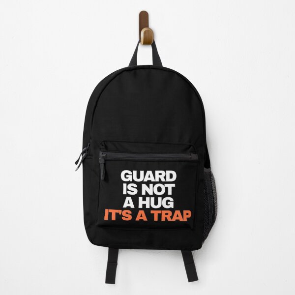 Item preview, Guard Is Not A Hug It's A Trap Funny BJJ Jiu Jitsu Quote designed and sold by MaSzStyle.