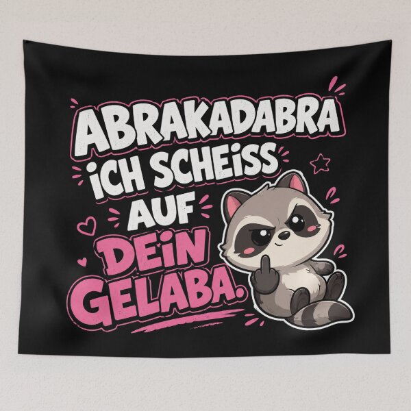 Item preview, Abracadabra – I don't give a damn about your blather – Funny slogan T-shirt designed and sold by xAroundtheWorld.