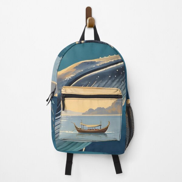 Item preview, Whale - Andaman Coral Paradise – Vintage Marine Poster designed and sold by Spirit of Siam.