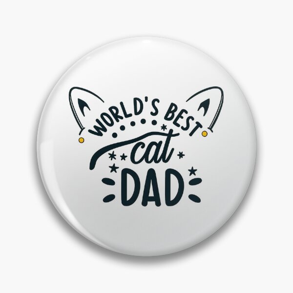 Item preview, World's Best Cat Dad Graphic Design designed and sold by Dmo3HarkoArt.