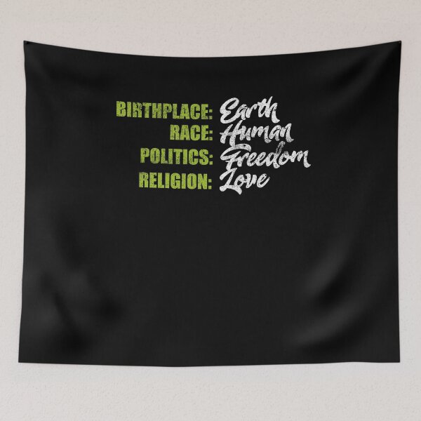 Item preview, Birthplace Race Politics designed and sold by Kieran Abbott.