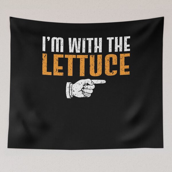 Item preview, I'm With The LETTUCE Matching Couple Halloween designed and sold by mdmahabubur.