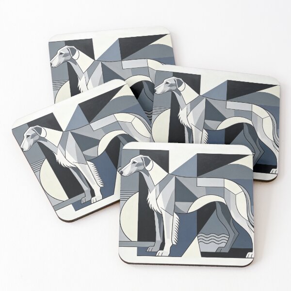 Item preview, cubist animal artwork designed and sold by forget45studio.