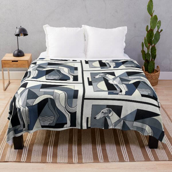 Item preview, cubist animal artwork designed and sold by forget45studio.