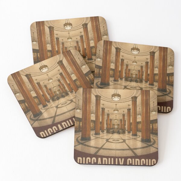 Item preview, Piccadilly Circus Station - Vintage London Underground Poster designed and sold by Earth Celebration Designs.