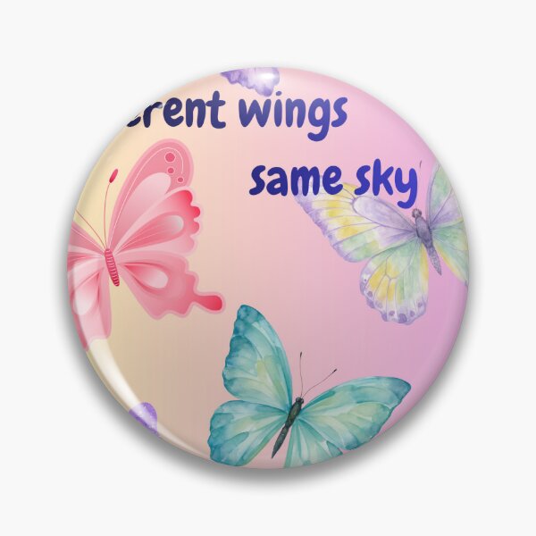 Item preview, Butterfly Quote — Differently Beautiful Design designed and sold by PUZZLE-PRIDE.