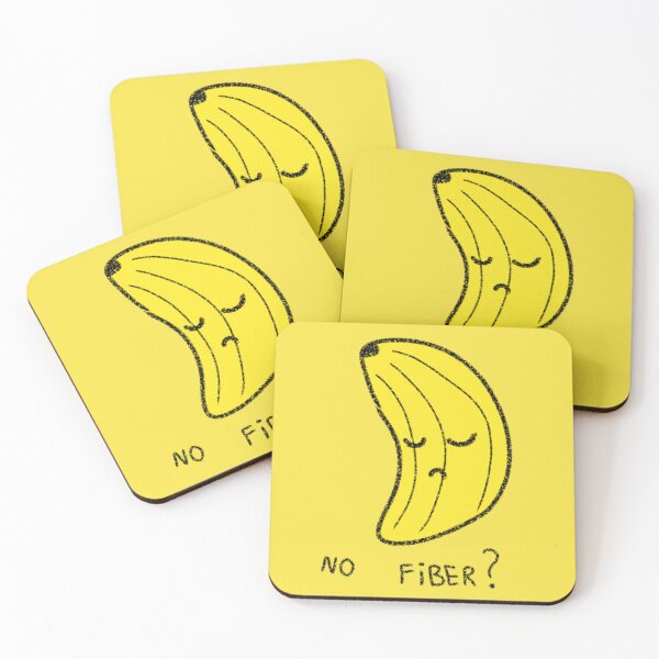 Item preview,  No fiber? Funny disappointed banana meme Yellow version  designed and sold by thistleberry.
