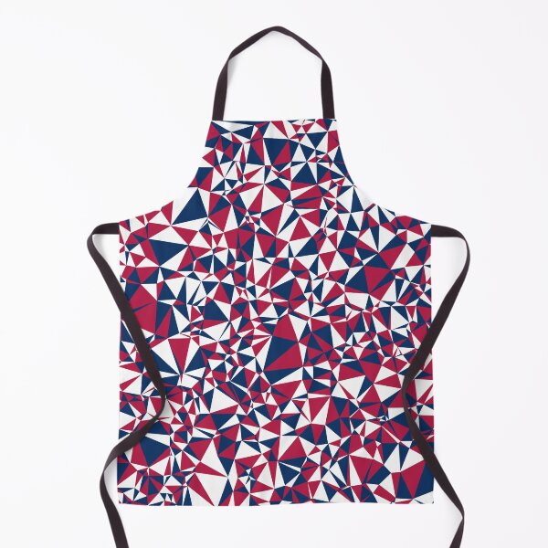 Item preview, USA Red, White & Blue Triangular Mosaic Pattern Design designed and sold by DymondDesigns.